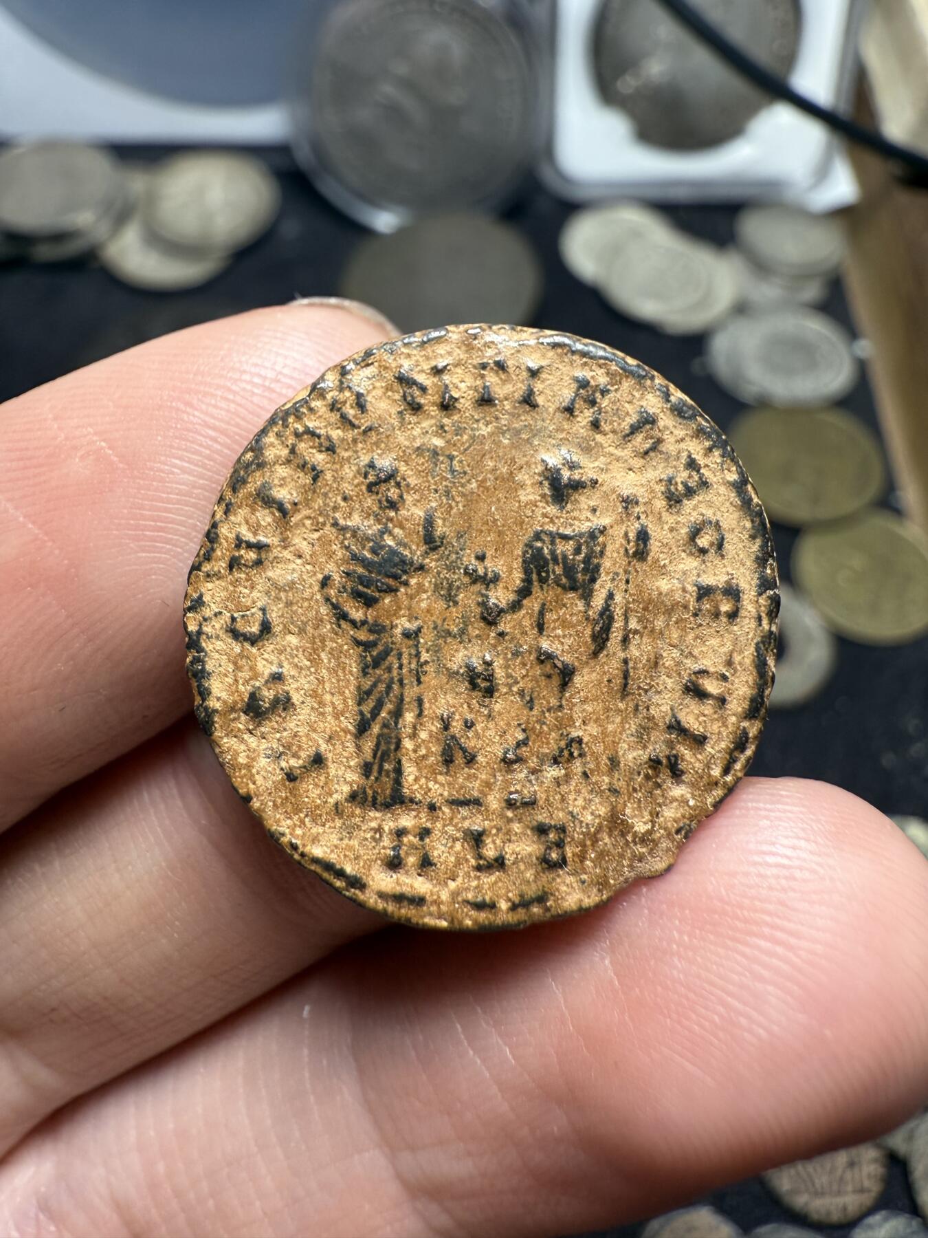 南宋泉阁俄币 外币 国币 专场第八期 古罗马 公元284-305年 戴克里先大型富利铜币 特大型 少见品种 通货好品