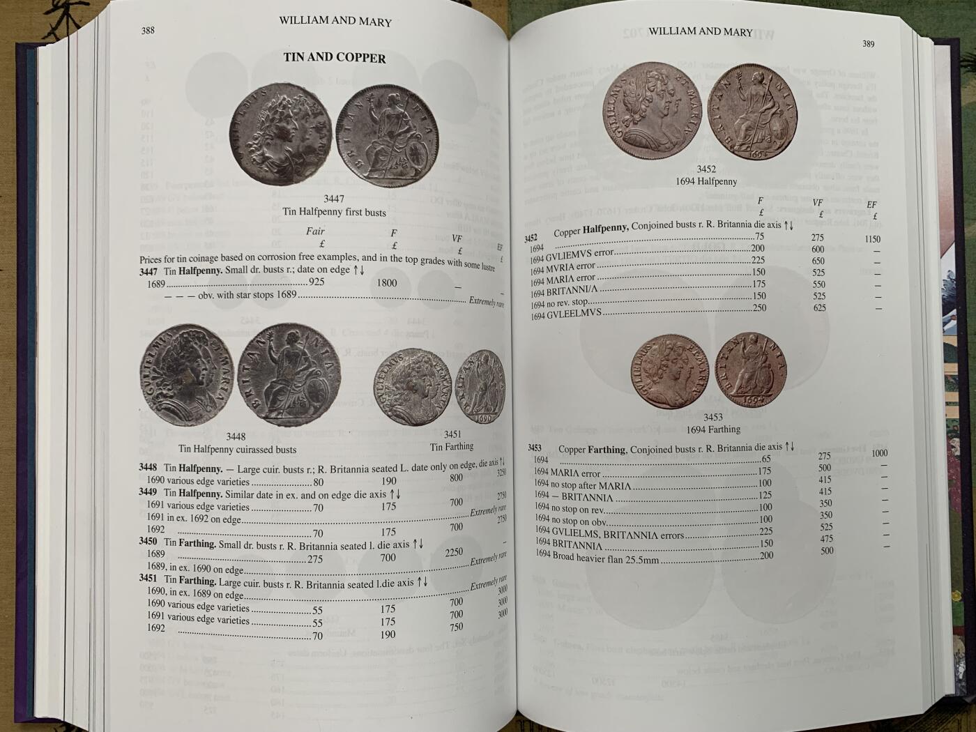 《竞宝斋》第368场 周日，周一 2场连拍 （全场包邮） 英国钱币标准目录2025最新版，PCGS和NGC官方参考目录