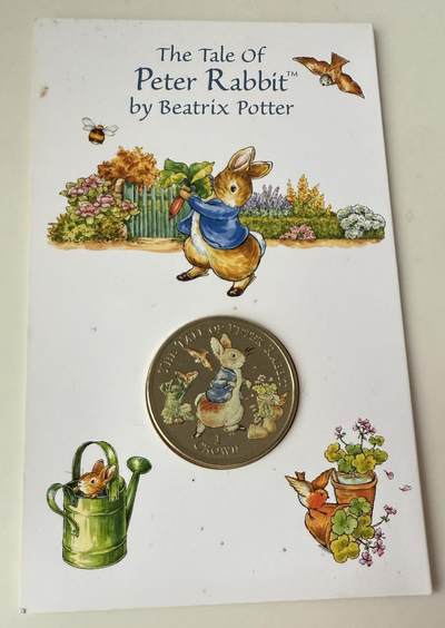 S&S Numismatic世界钱币-拍卖 第116期  - 马恩岛2007年 彼得兔 1克朗彩色纪念币官方卡币