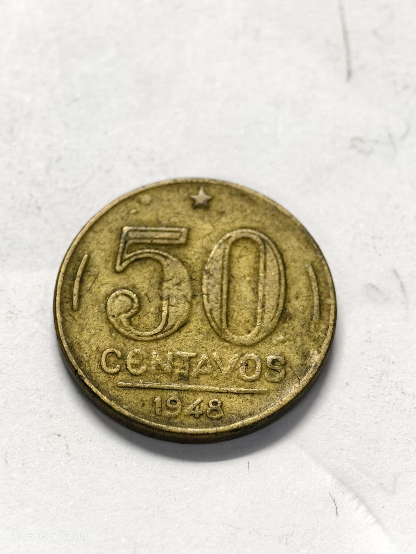 思丞收藏新店开张　散币第6场 0元起拍 可预留 巴西1948-50分