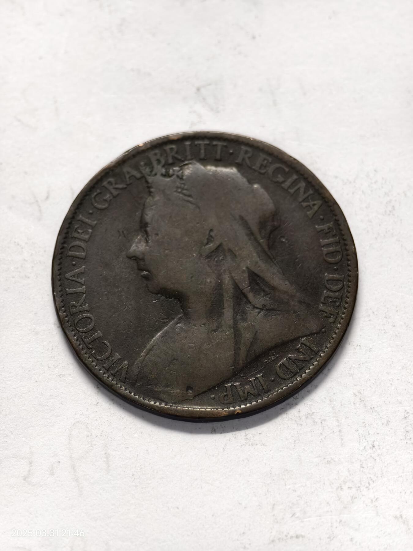 思丞收藏新店开张　散币第6场 0元起拍 可预留 英国1899-1便士