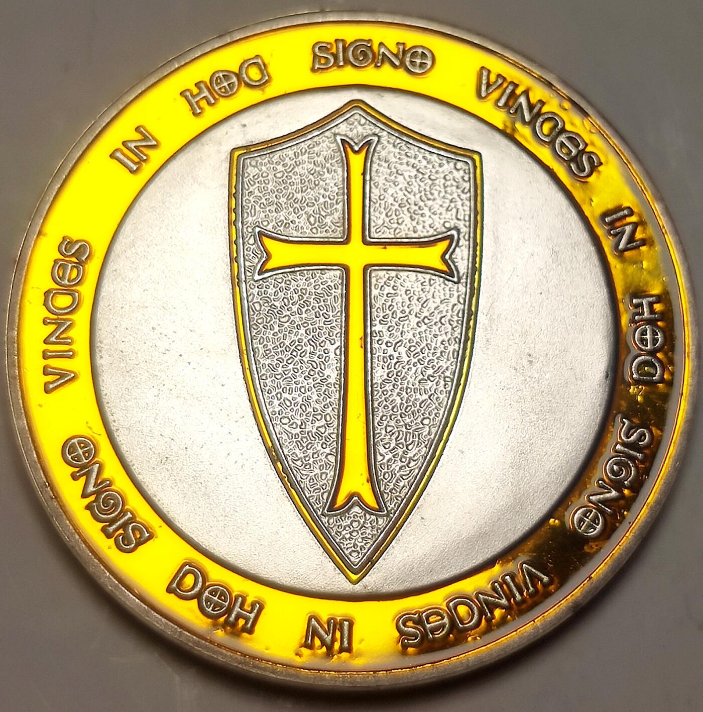 泉币菌-第15场-中外散币乐园 马剑骑士 硬币 直径约40mm 