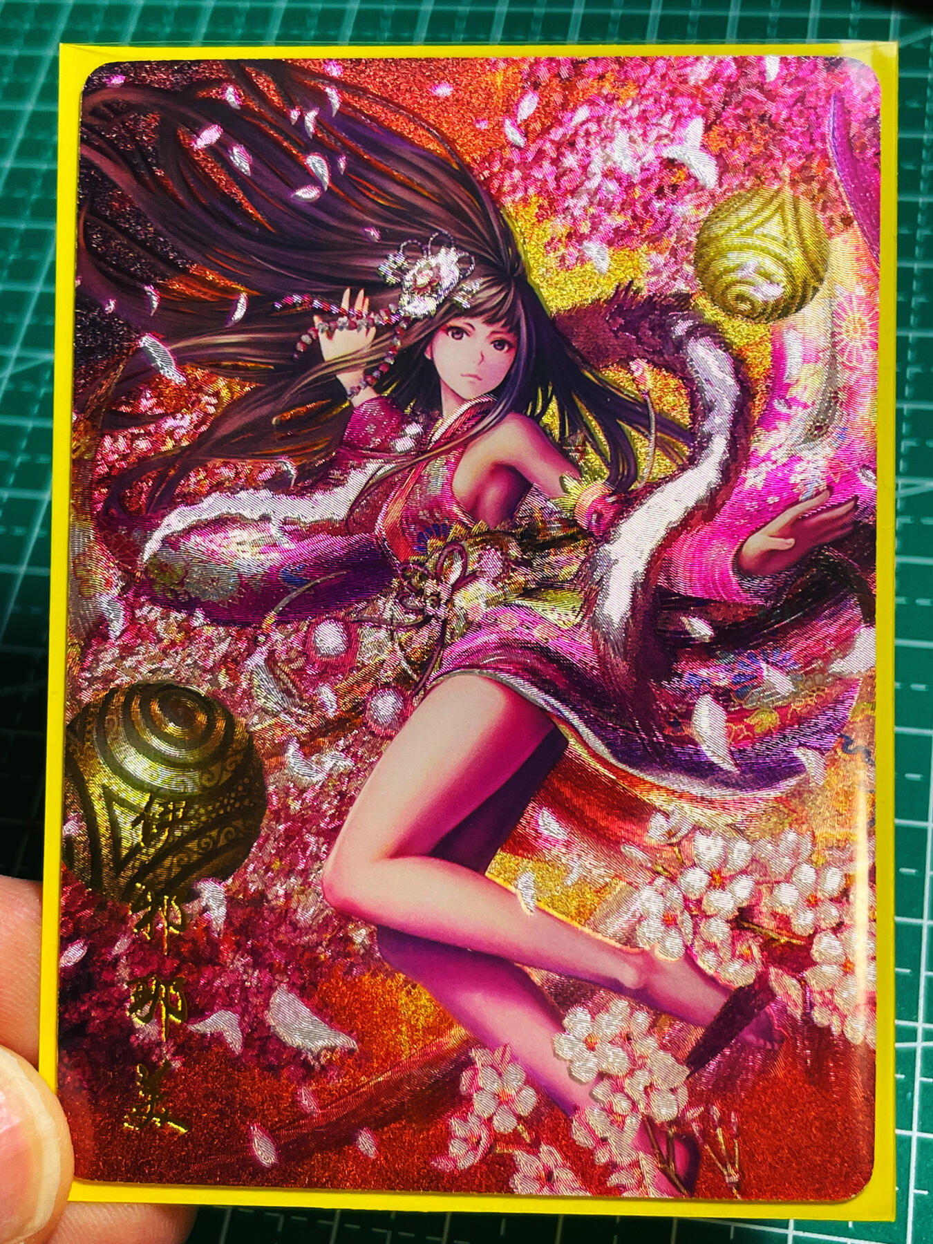 显眼宝第八期 私人收藏欣赏一下吧 燎原幻想物语  伊邪那美  粗闪卡一枚