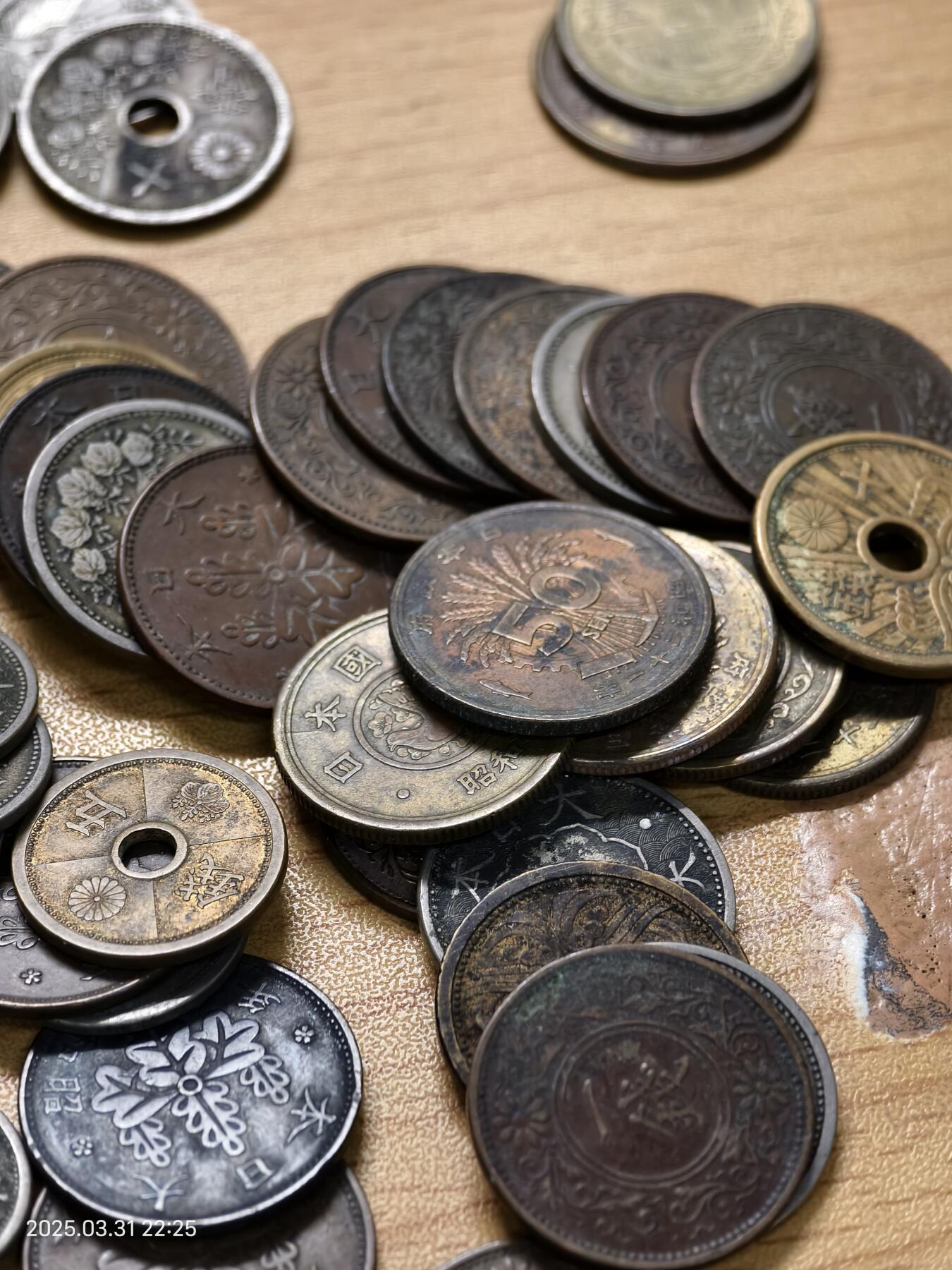 思丞收藏新店开张　散币第6场 0元起拍 可预留 日本大正昭和时期铜，镍币随机10枚-5