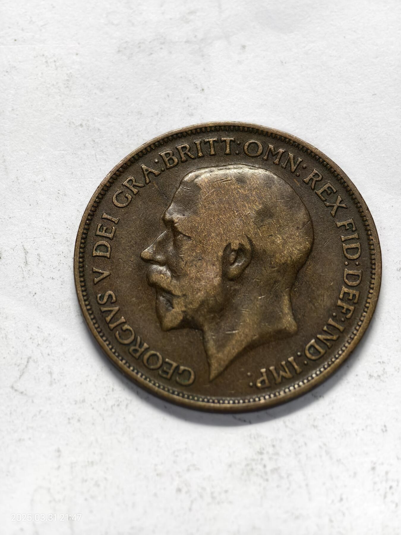 思丞收藏新店开张　散币第6场 0元起拍 可预留 英国1917-1便士