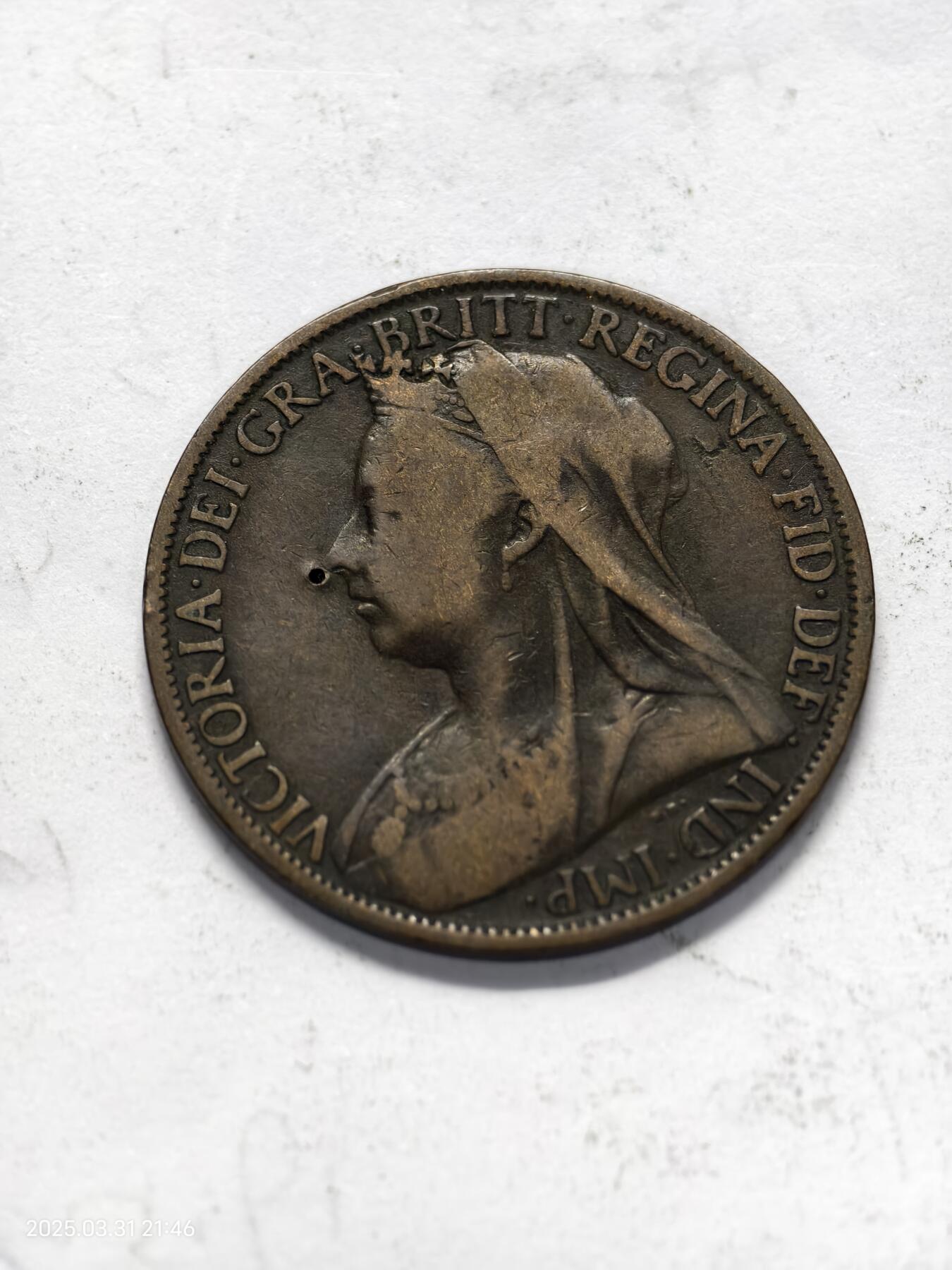 思丞收藏新店开张　散币第6场 0元起拍 可预留 英国1901-1便士