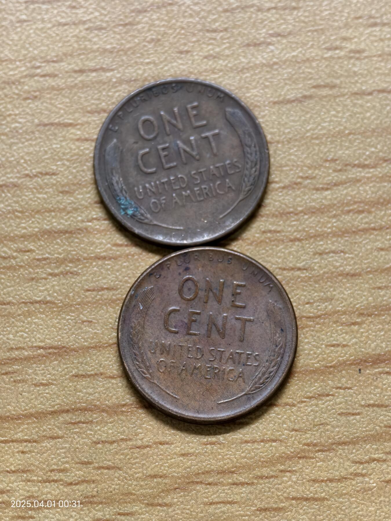 思丞收藏新店开张　散币第6场 0元起拍 可预留 美国麦穗两枚