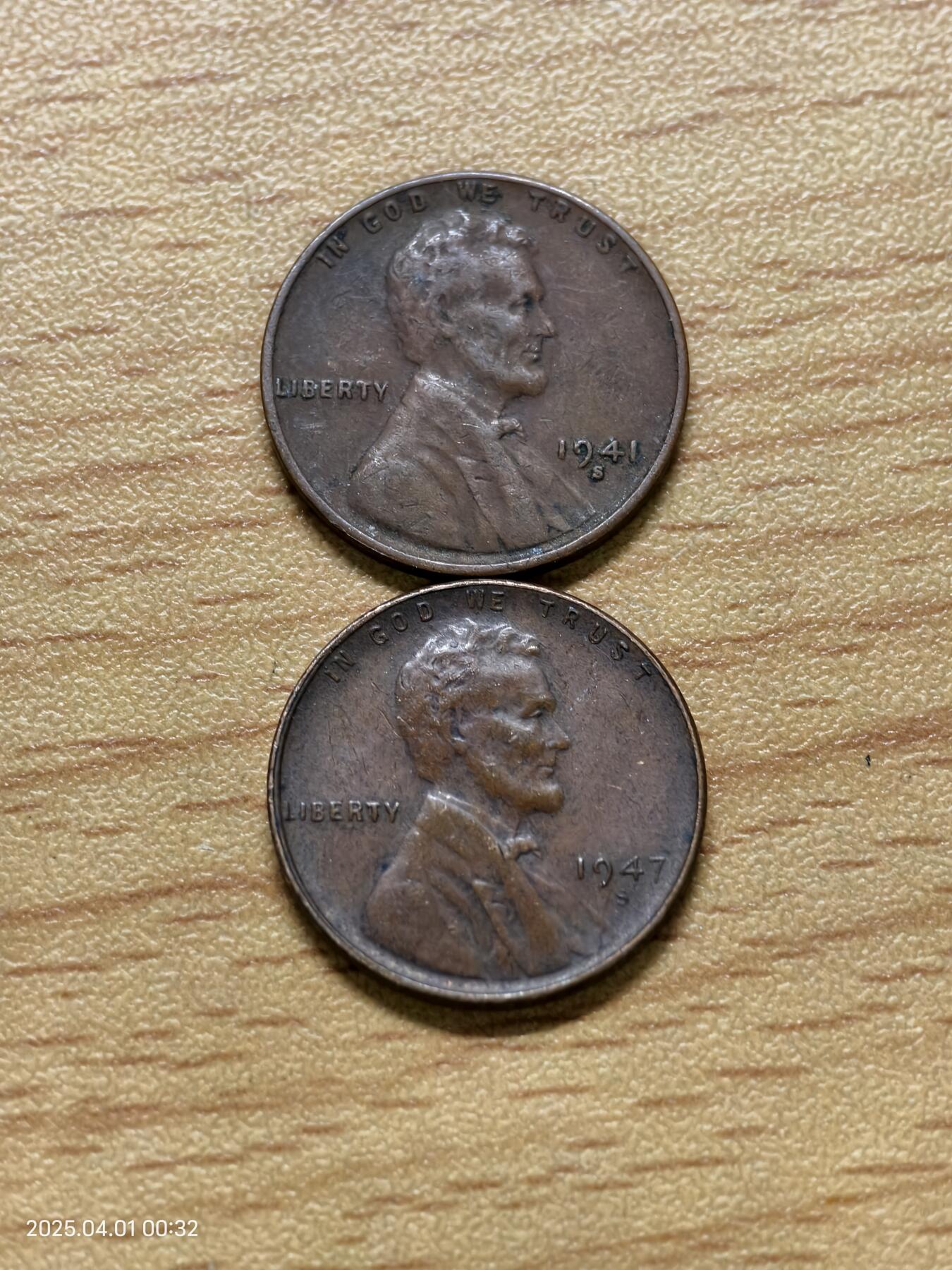 思丞收藏新店开张　散币第6场 0元起拍 可预留 美国麦穗两枚