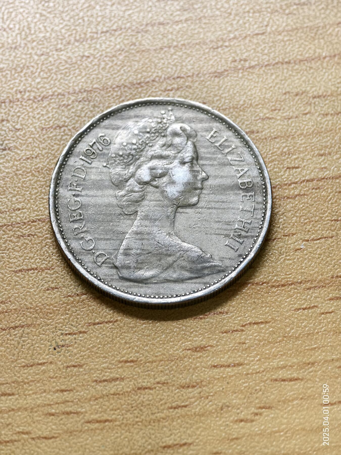 思丞收藏新店开张　散币第6场 0元起拍 可预留 英国1976-10大便士