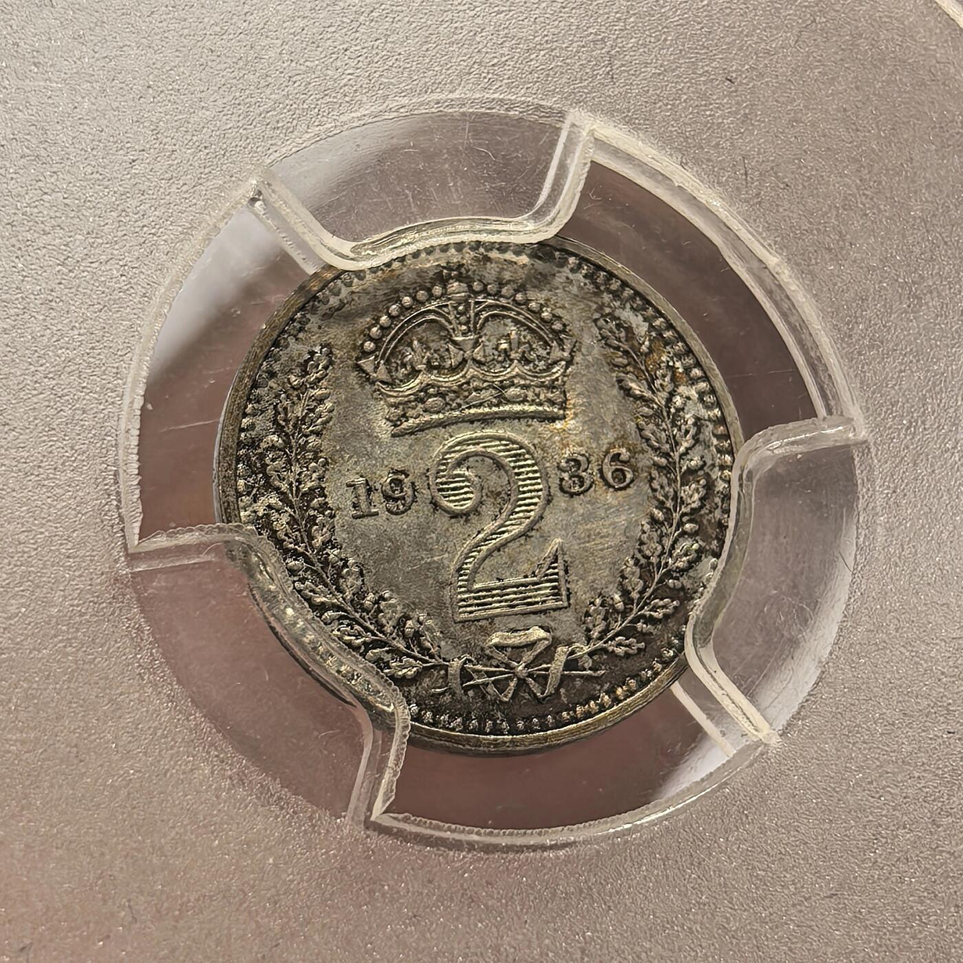 博洋堂世界钱币拍卖第117期（全场包邮） PCGS PL64-65 英国1936年乔五濯足币一套，key-date。