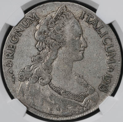 修遠堂世界钱币第六十四期 - NGC AU50 1918年意属厄立特里亚1泰勒大银币