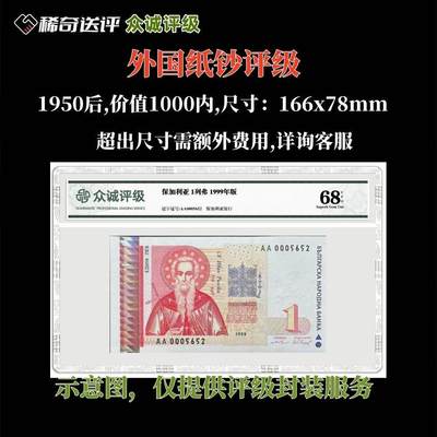 【稀奇送评】【众诚评级】现代外国纪念钞评级【价值1000元内】 - 【稀奇送评】【众诚评级】现代外国纪念钞评级【价值1000元内】