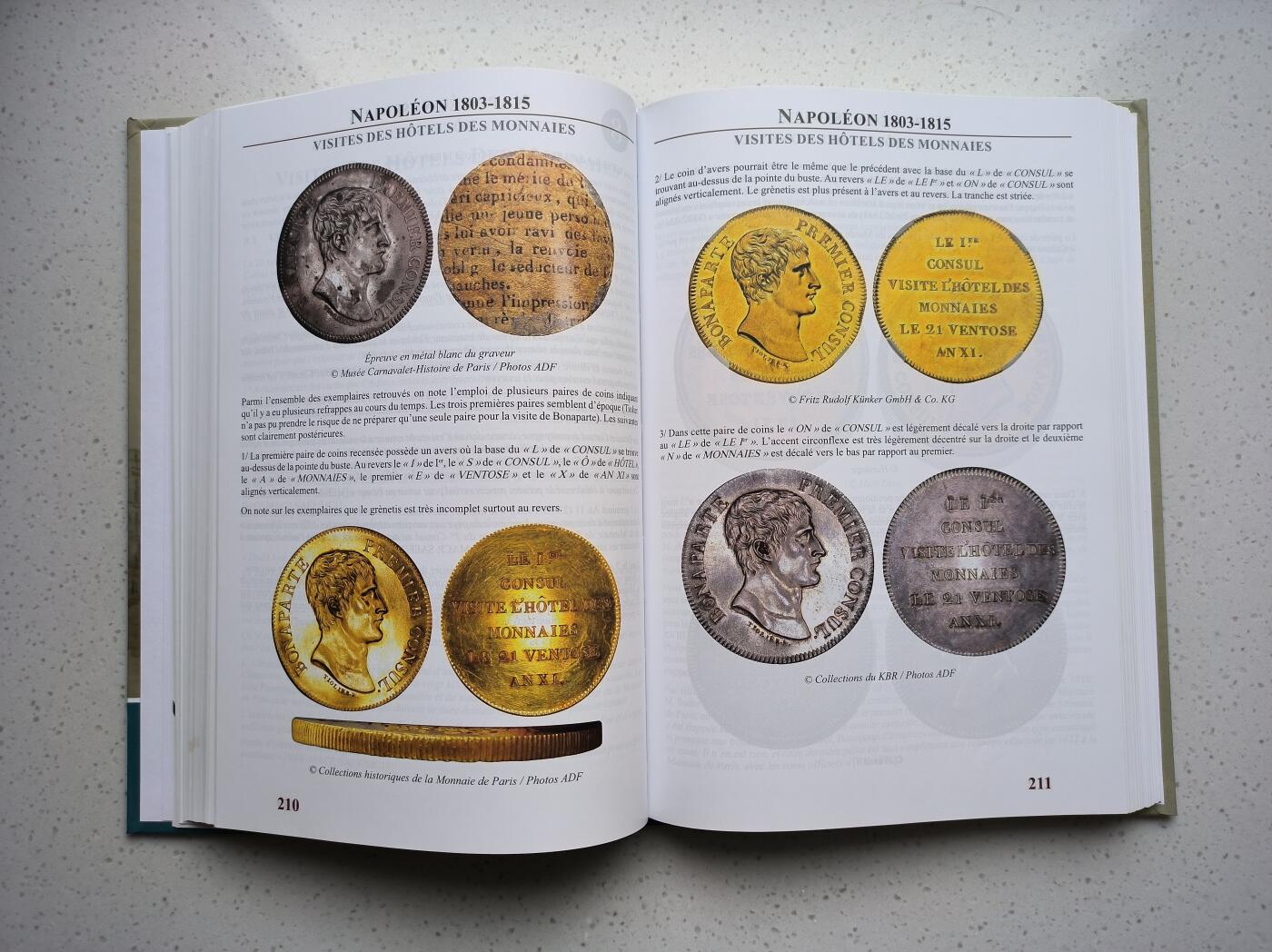 博洋堂世界钱币拍卖第117期（全场包邮） Le Franc样币系列之拿破仑一世样币目录，该领域集大成之作，精准把握拿一珍稀样币价值，避雷仿冒赝品，八五新，瑕疵如图。图书资料因具有可复制性，售出不退不换，顺丰陆运到付（运费根据距离10-16元不等）