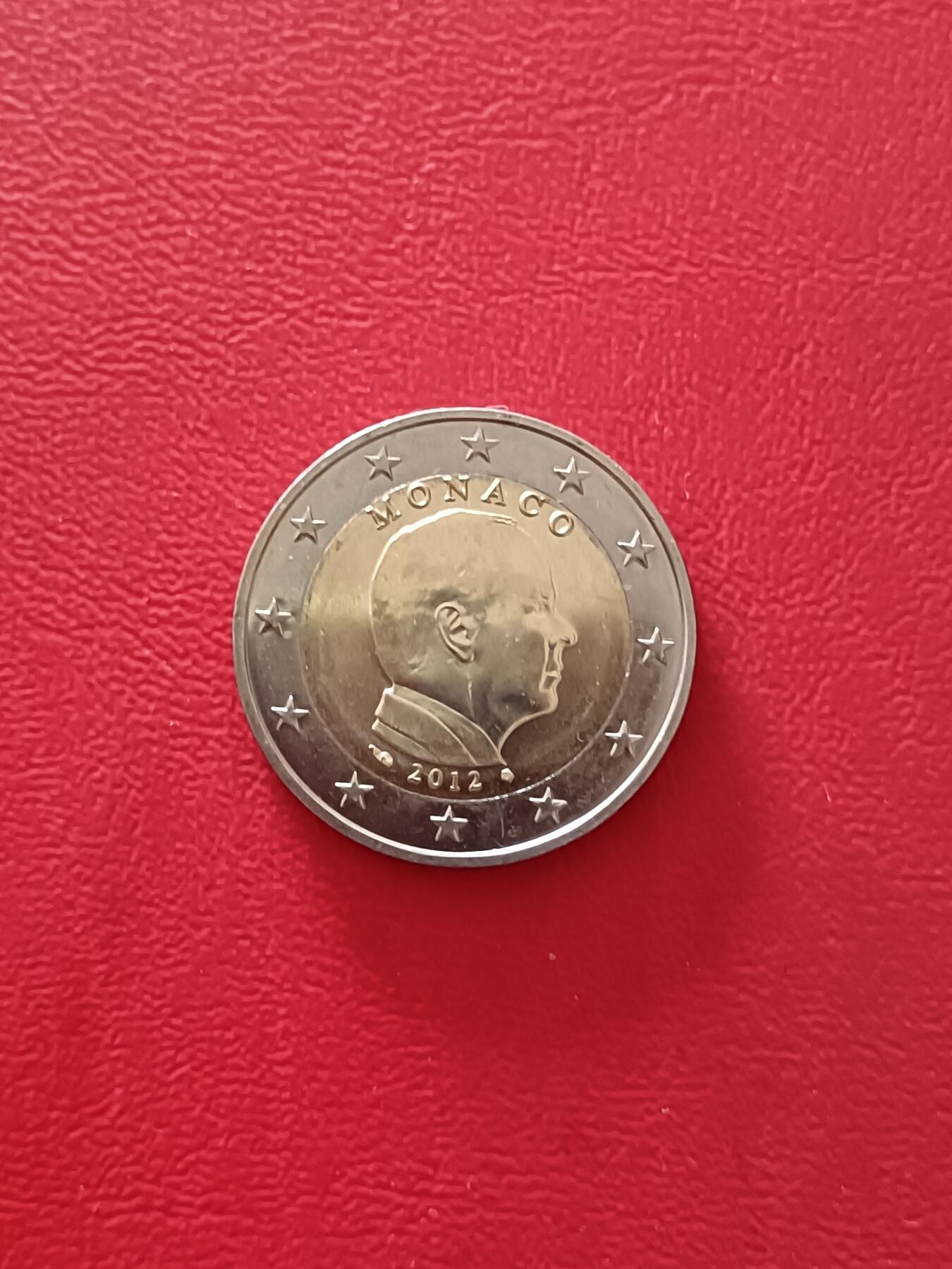 摩纳哥2012年2E，原光卷拆品，稀少，详见图片，按图发货。