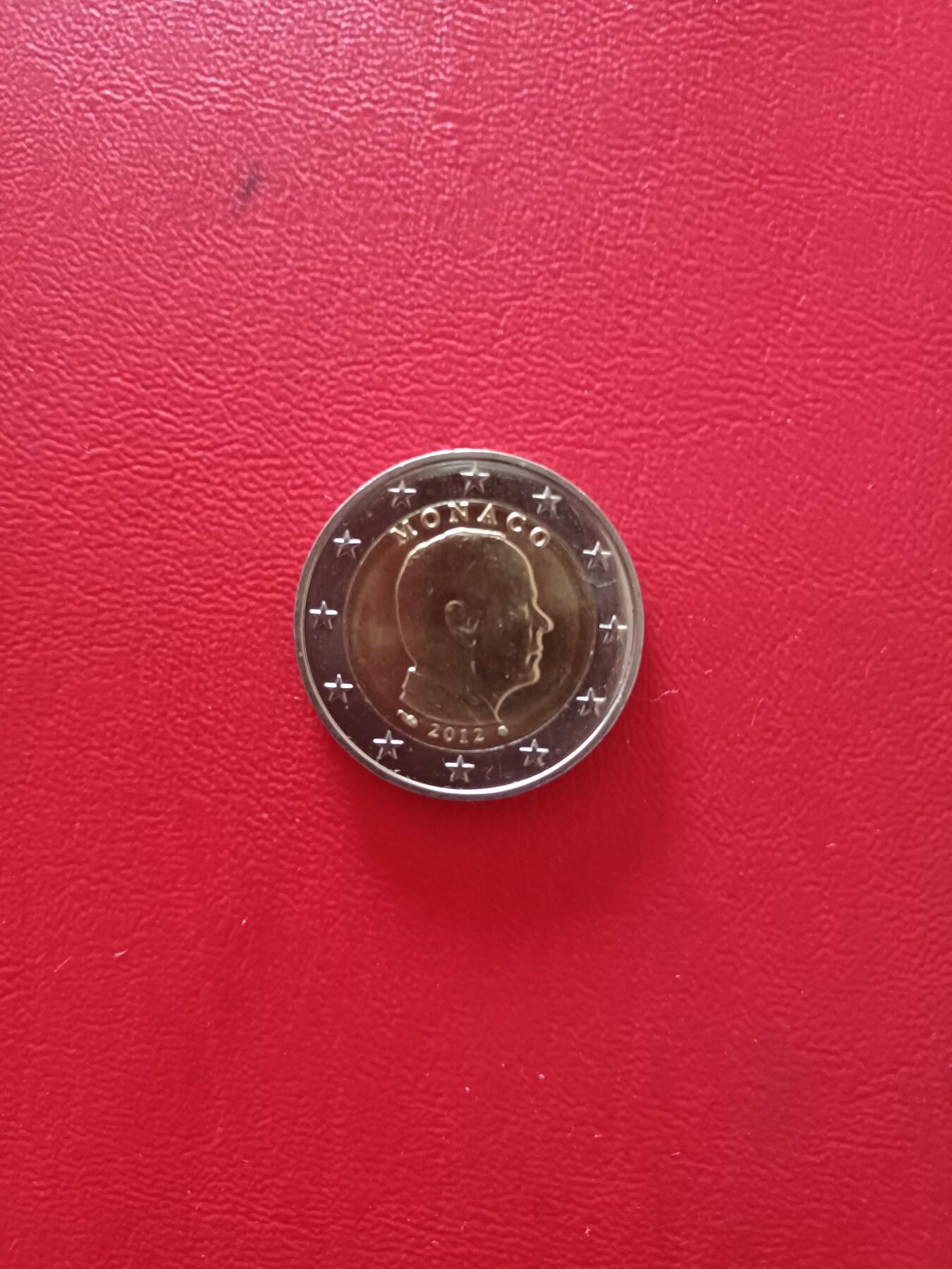 摩纳哥2012年2E，原光卷拆品，稀少，详见图片，按图发货。