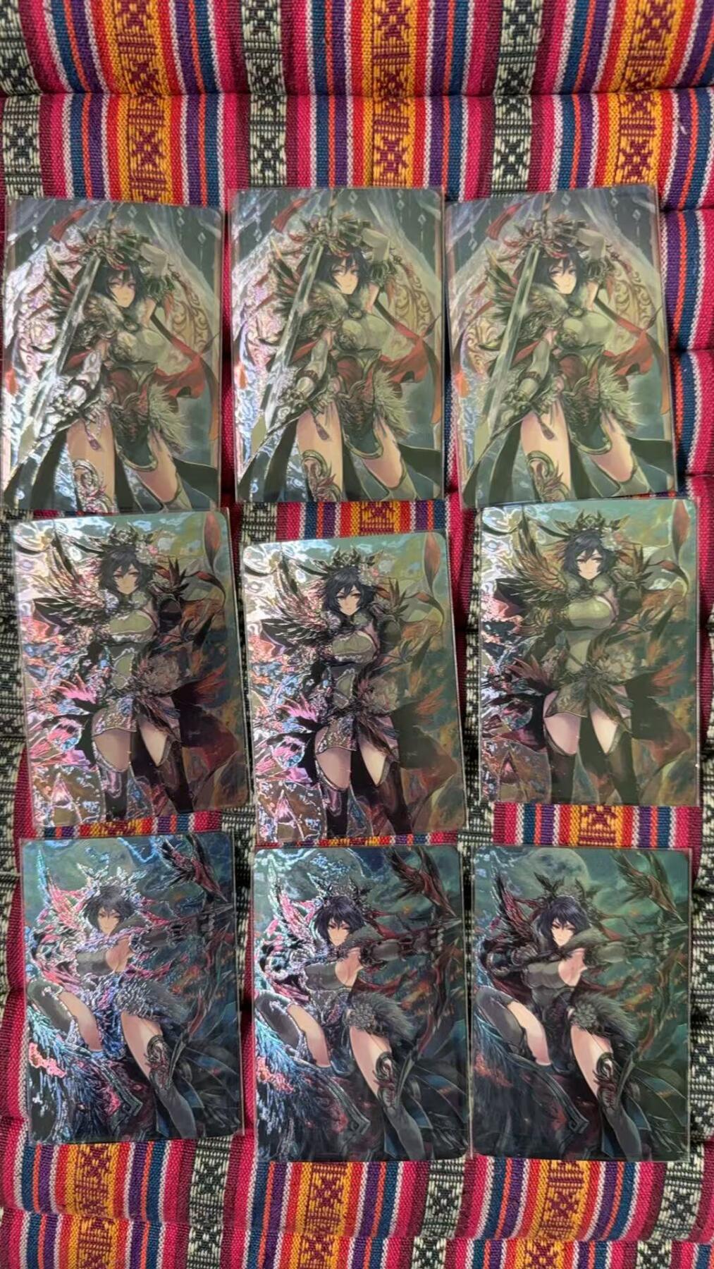 光影卡牌第9期，亲签卡，古风美女卡，各家套卡，持续收拍品