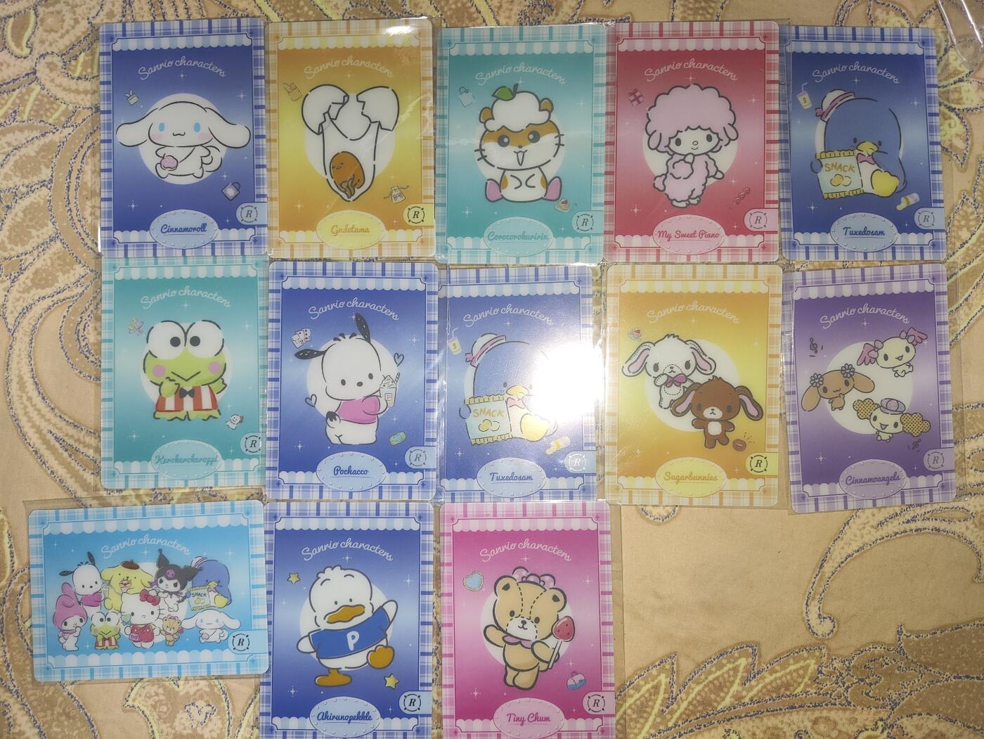 阳大大卡牌超级大甩拍第51期（周六晚上九点截拍，持续收拍品，进群福利早知道） 三丽鸥收藏卡第三弹13张