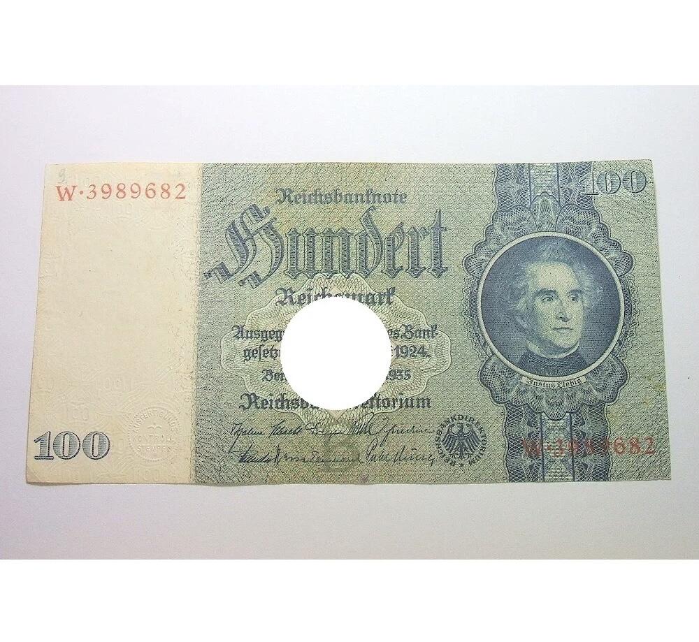 德国第三帝国1935年 化学家李比希100马克 爽品