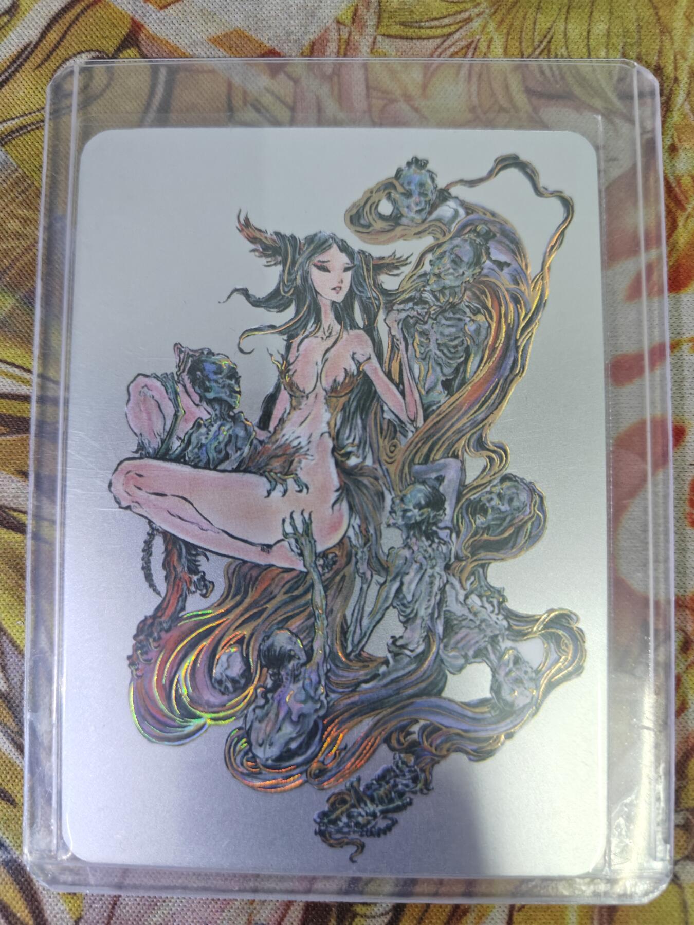 天玑星卡拍第八十期《千里黄河水滔滔》持续收拍收评中 满赠三娘需备注 启读文化 沈鑫 山海经 九尾狐狸精 银卡 050/100