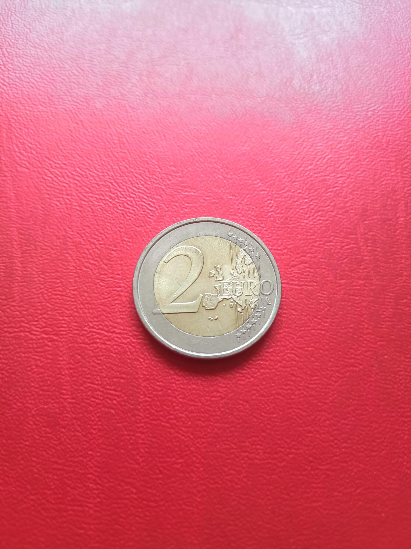 希腊2004年雅典奥运会2E纪念币，UNC，详见图片，按图发货。