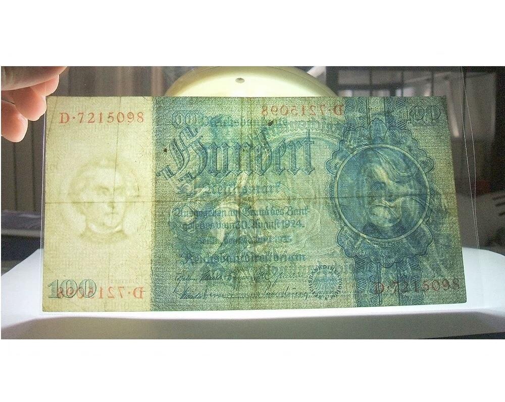 德国第三帝国1935年 化学家李比希100马克 好品