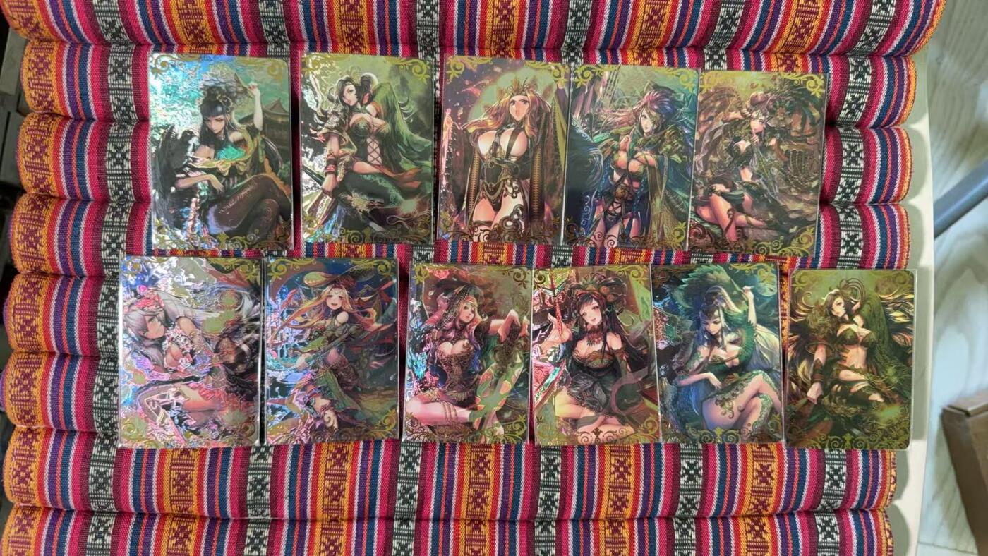 光影卡牌第9期，亲签卡，古风美女卡，各家套卡，持续收拍品