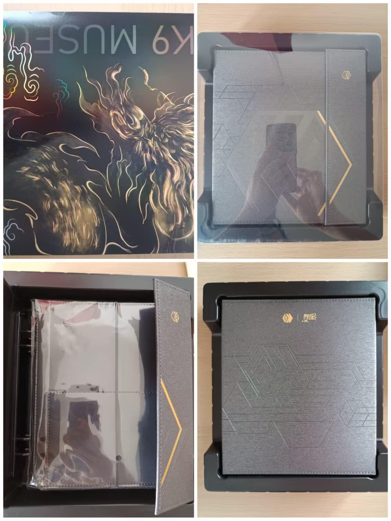 龙虎卡牌第叁壹场 （无佣金，满120元包邮，欢迎送拍） 卡游K9黑金卡册（不带卡，原盒发货）