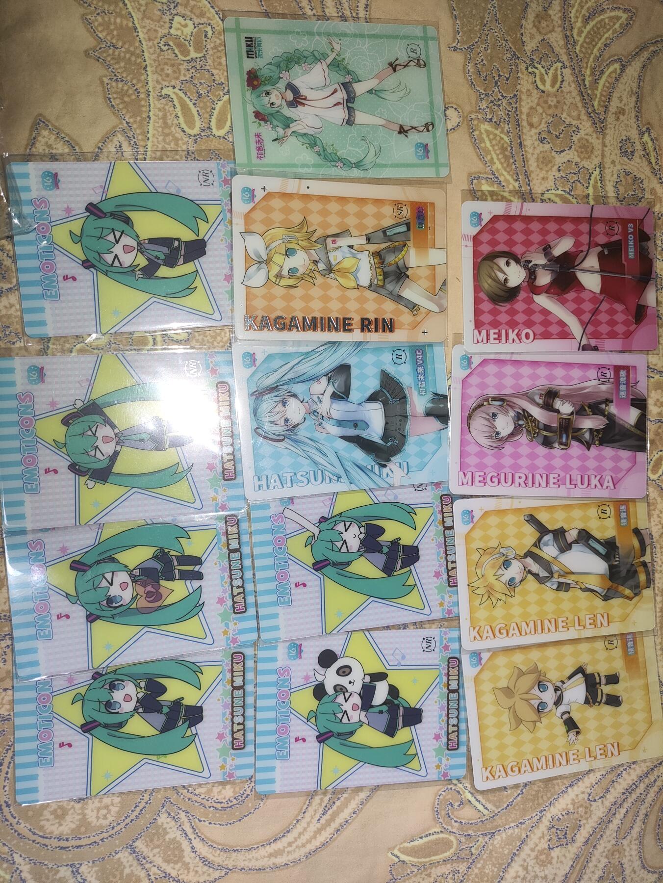 阳大大卡牌超级大甩拍第51期（周六晚上九点截拍，持续收拍品，进群福利早知道） 初音未来收藏卡13张