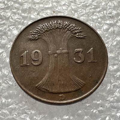 🌹外币初藏🌹🐯2025年第33场  每周二四六晚8️⃣点 接代拍 - 魏玛1931年1芬尼