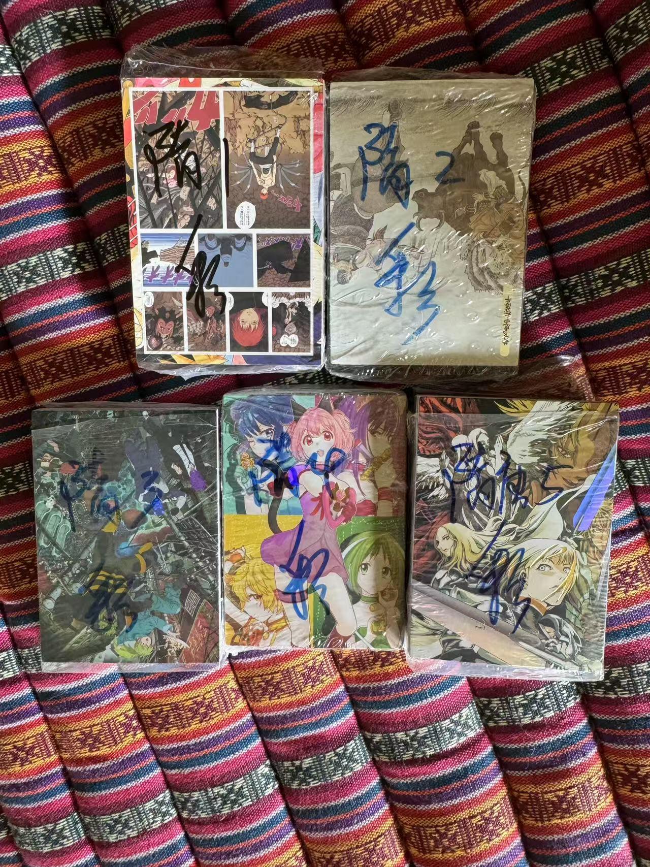 光影卡牌第9期，亲签卡，古风美女卡，各家套卡，持续收拍品 司马大唐荣耀彩闪1-5弹，收藏佳品