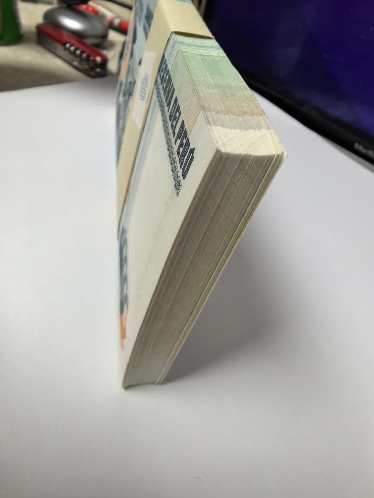 收藏联盟Quantum Auction 第415期拍卖 @征集拍品 长期供货可享分佣福利 1988年秘鲁10000比索 百连原刀全新
