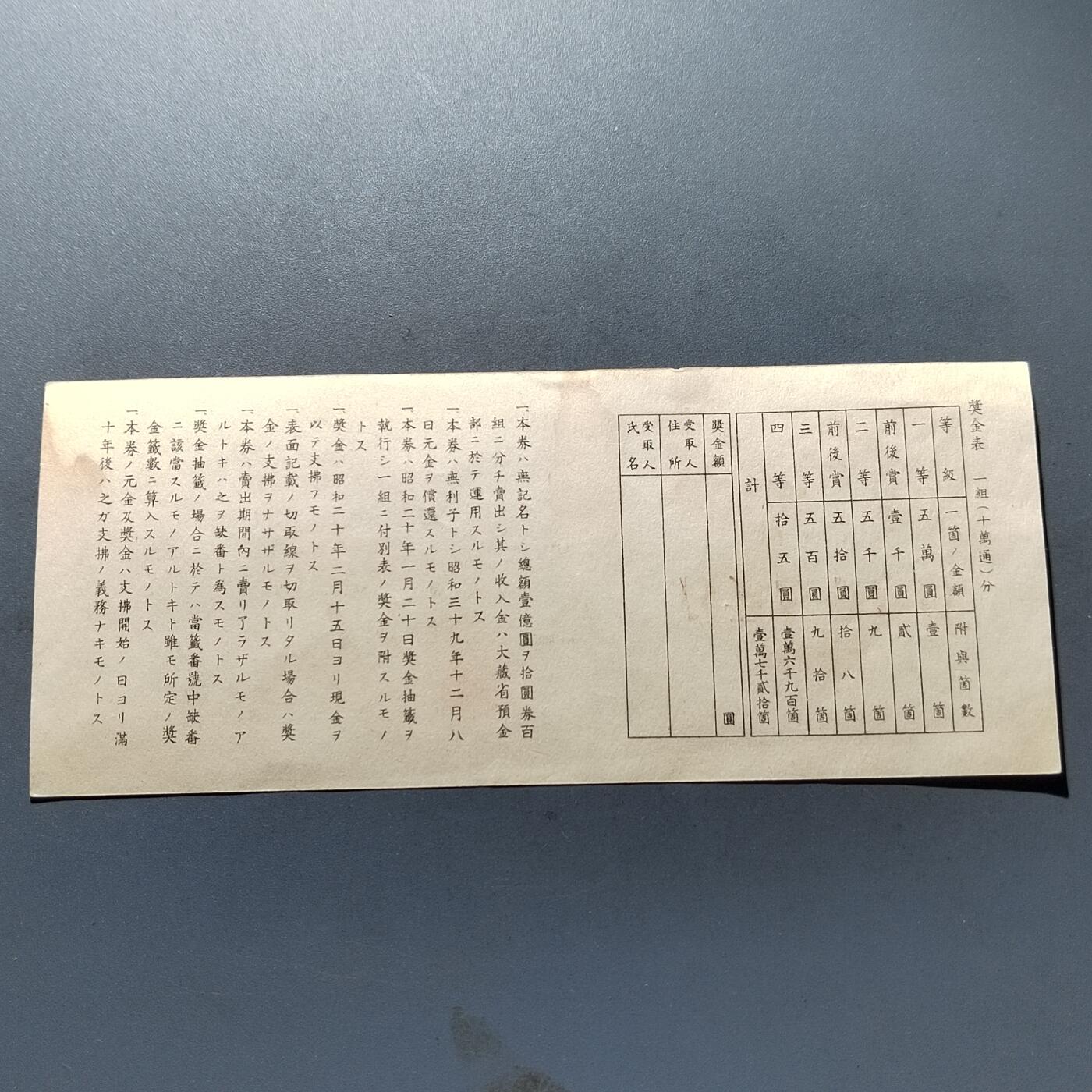 PCAI钱币5-307  钱币小专场 福券