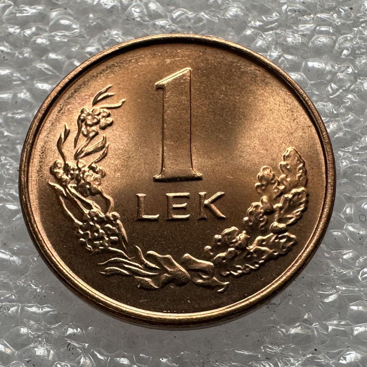 🌹外币初藏🌹🐯2025年第33场  每周二四六晚8️⃣点 接代拍 阿尔巴尼亚1996年1列克