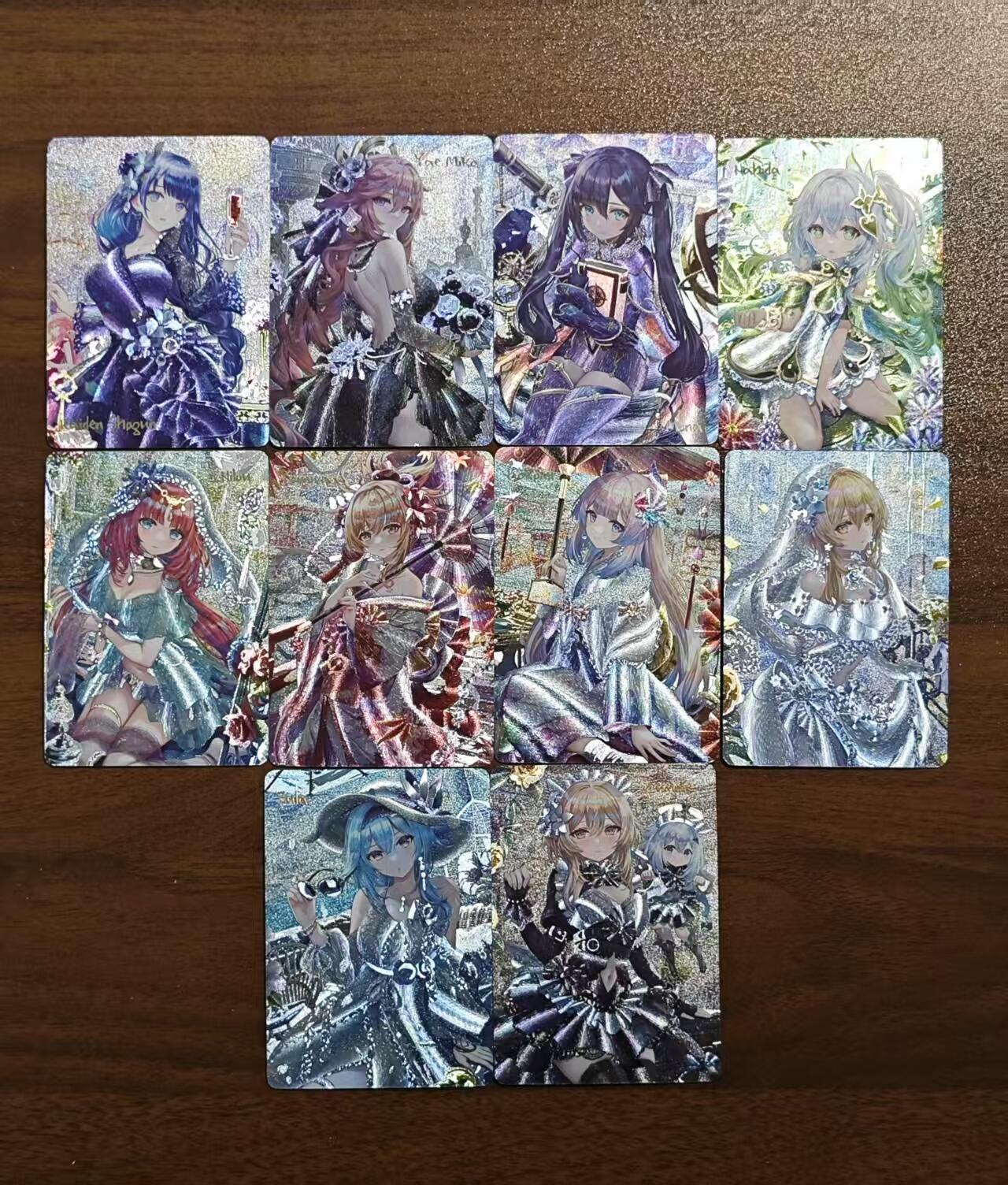 光影卡牌第9期，亲签卡，古风美女卡，各家套卡，持续收拍品