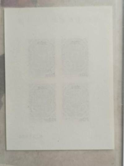 邮票专场 中华民国邮票。双龙双鲤邮票拓样票。