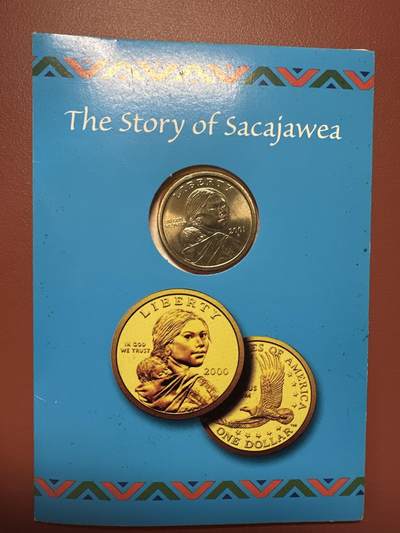 11.27银币、套币、精制币专场 - 2001年萨卡加维亚1美元P版卡册