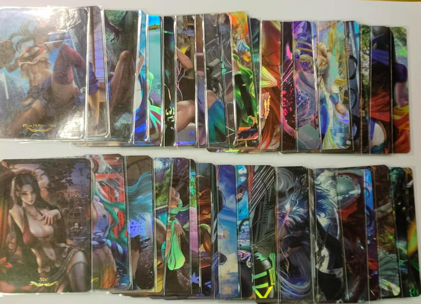 龙虎卡牌第三十二场 （本场亲签珍品多多，错过拍断大腿） 彩闪45张   FGO-ACG