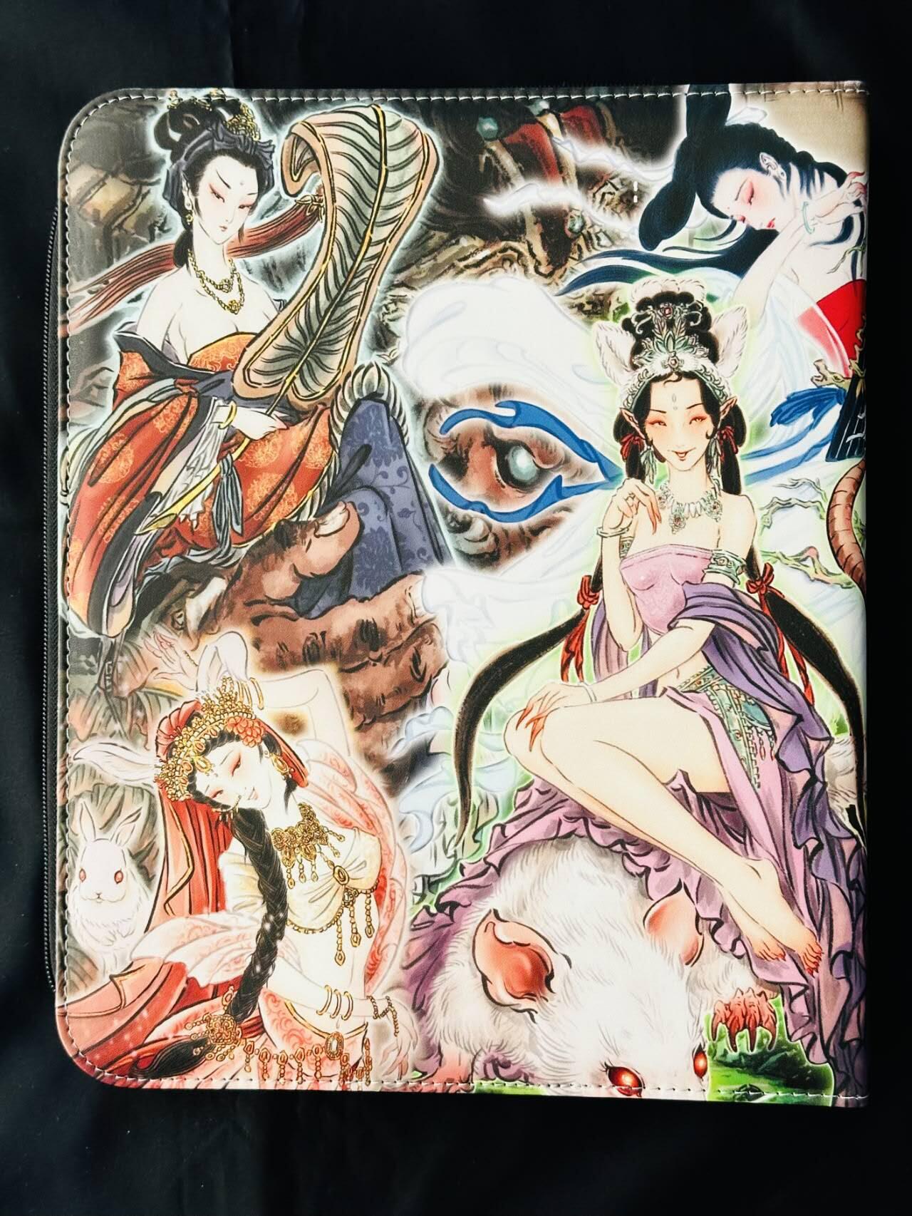 龙虎卡牌第三十二场 （本场亲签珍品多多，错过拍断大腿） 彫仙解语花主题卡册（无卡页）