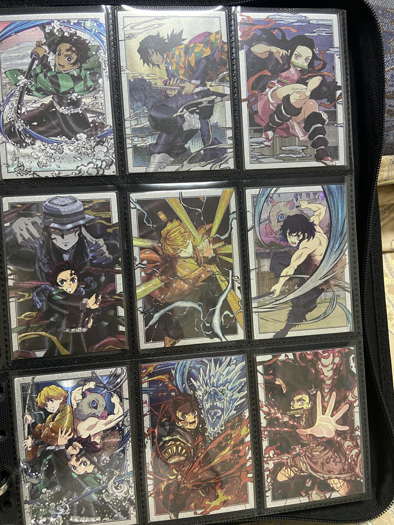 阳大大卡牌超级大甩拍第47期（周五晚上九点截拍，持续收拍品，进群福利早知道） 鬼灭之刃粗闪9宫