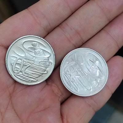 PCAI钱币7-310 钱币证章小专场 澳分