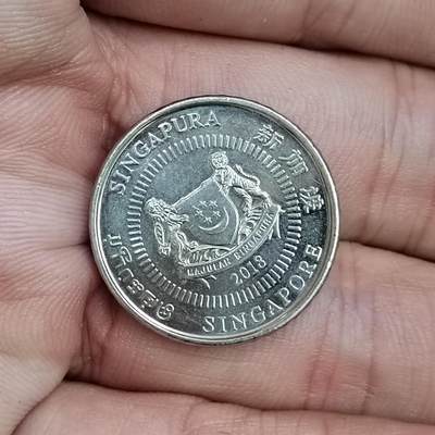 PCAI钱币7-310 钱币证章小专场 新加坡纪念币