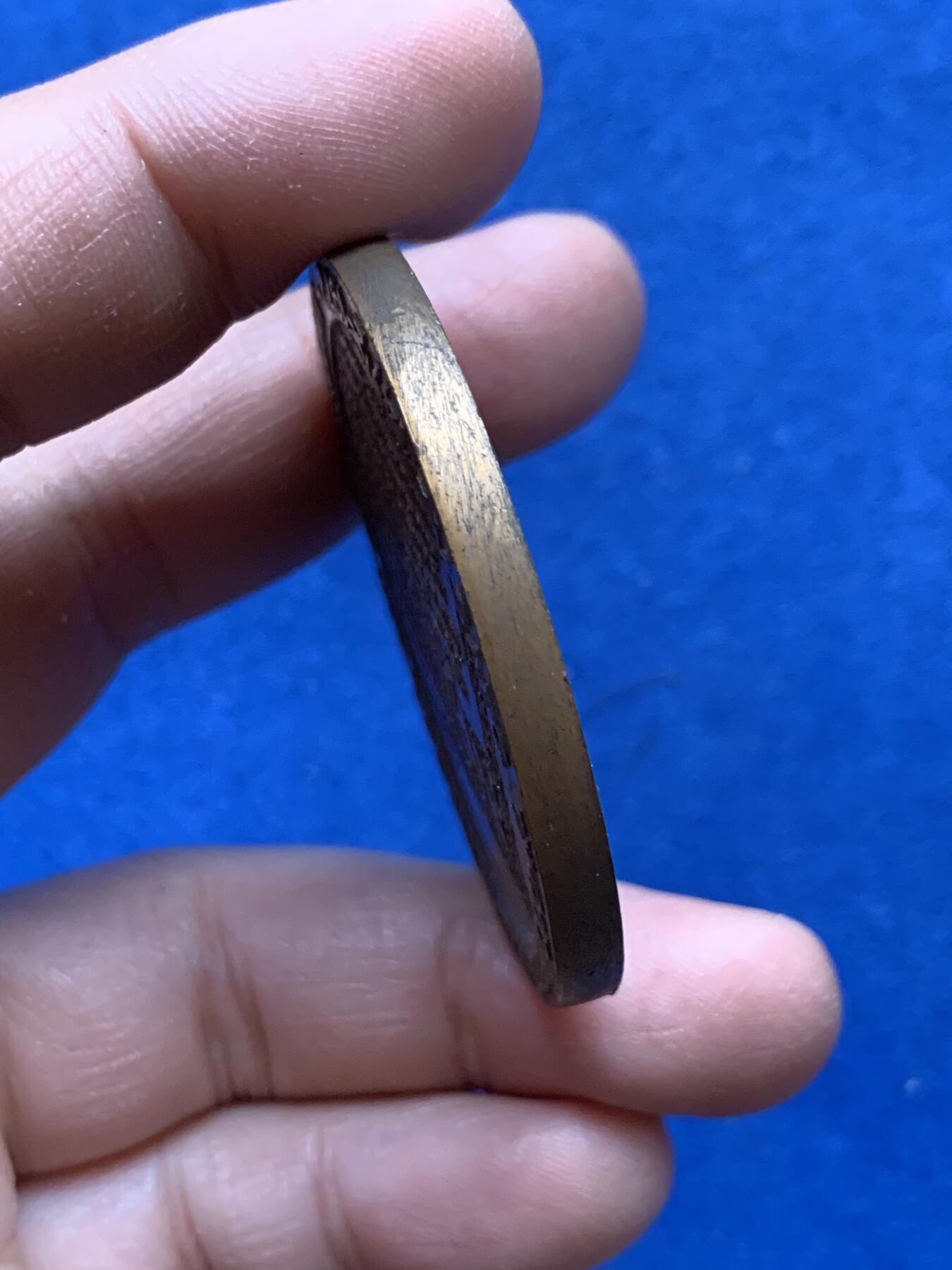 《竞宝斋》第370场 周日，周一 2场连拍 （全场包邮） 塞滕布雷 1973 医学大会 铜章 57.7克 49mm