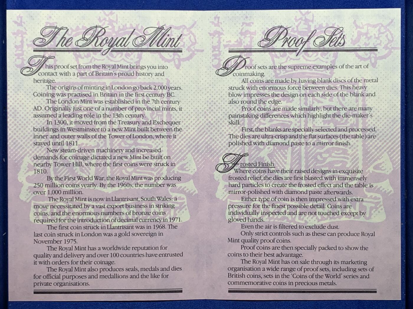 《竞宝斋》第370场 周日，周一 2场连拍 （全场包邮） 英属东加勒比 1965年全套6枚精制币套装 带证书