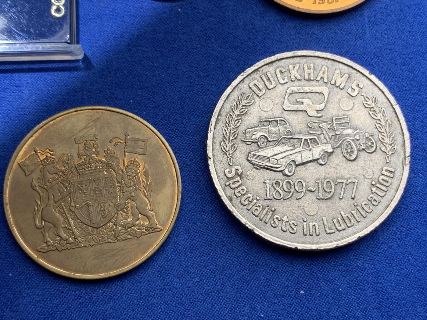 《竞宝斋》第370场 周日，周一 2场连拍 （全场包邮） 六枚一组 英国现代奖章 细节见图