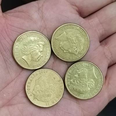 PCAI钱币7-310 钱币证章小专场 4枚澳元