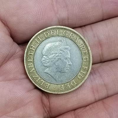 PCAI钱币7-310 钱币证章小专场 2英镑