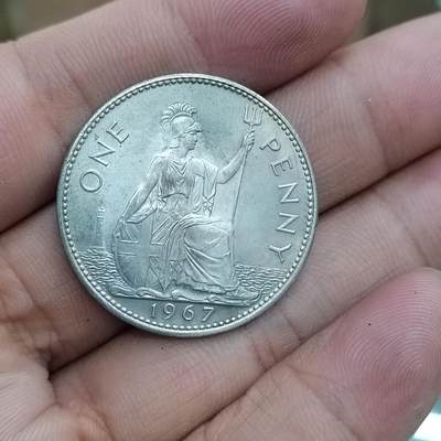 PCAI钱币7-310 钱币证章小专场 英国一便士