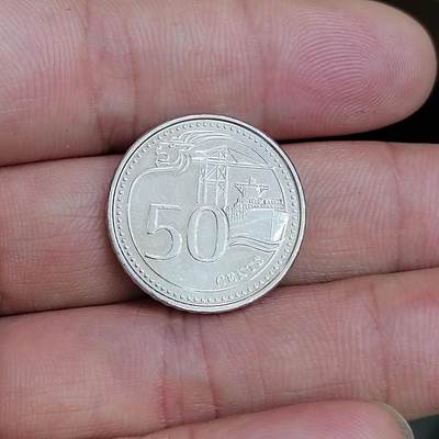 PCAI钱币7-310 钱币证章小专场 新加坡纪念币