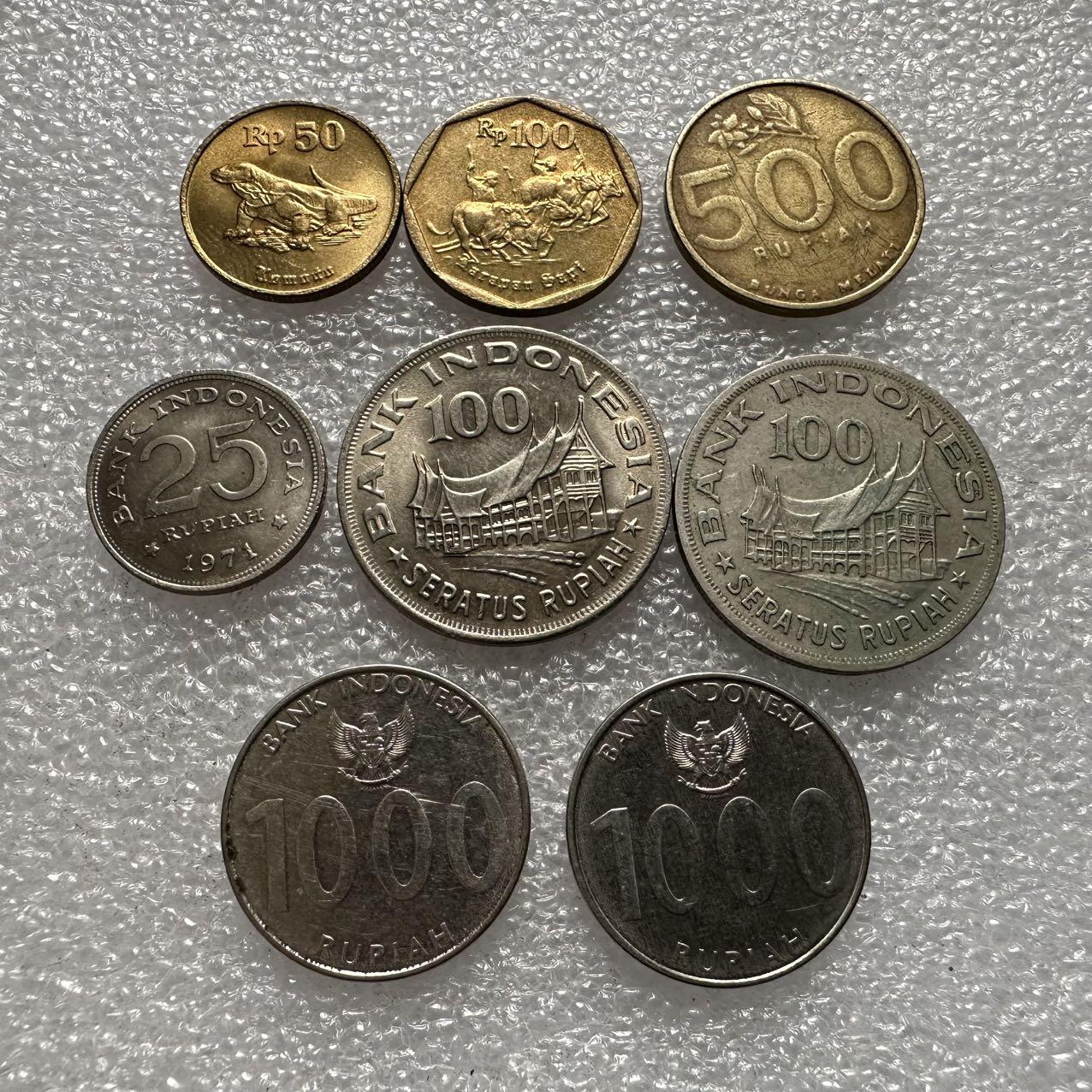 🌹外币初藏🌹🐯2025年第35场  每周二四六晚8️⃣点 接代拍 印尼8枚