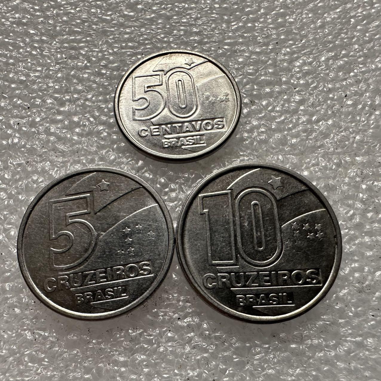 🌹外币初藏🌹🐯2025年第35场  每周二四六晚8️⃣点 接代拍 巴西三枚